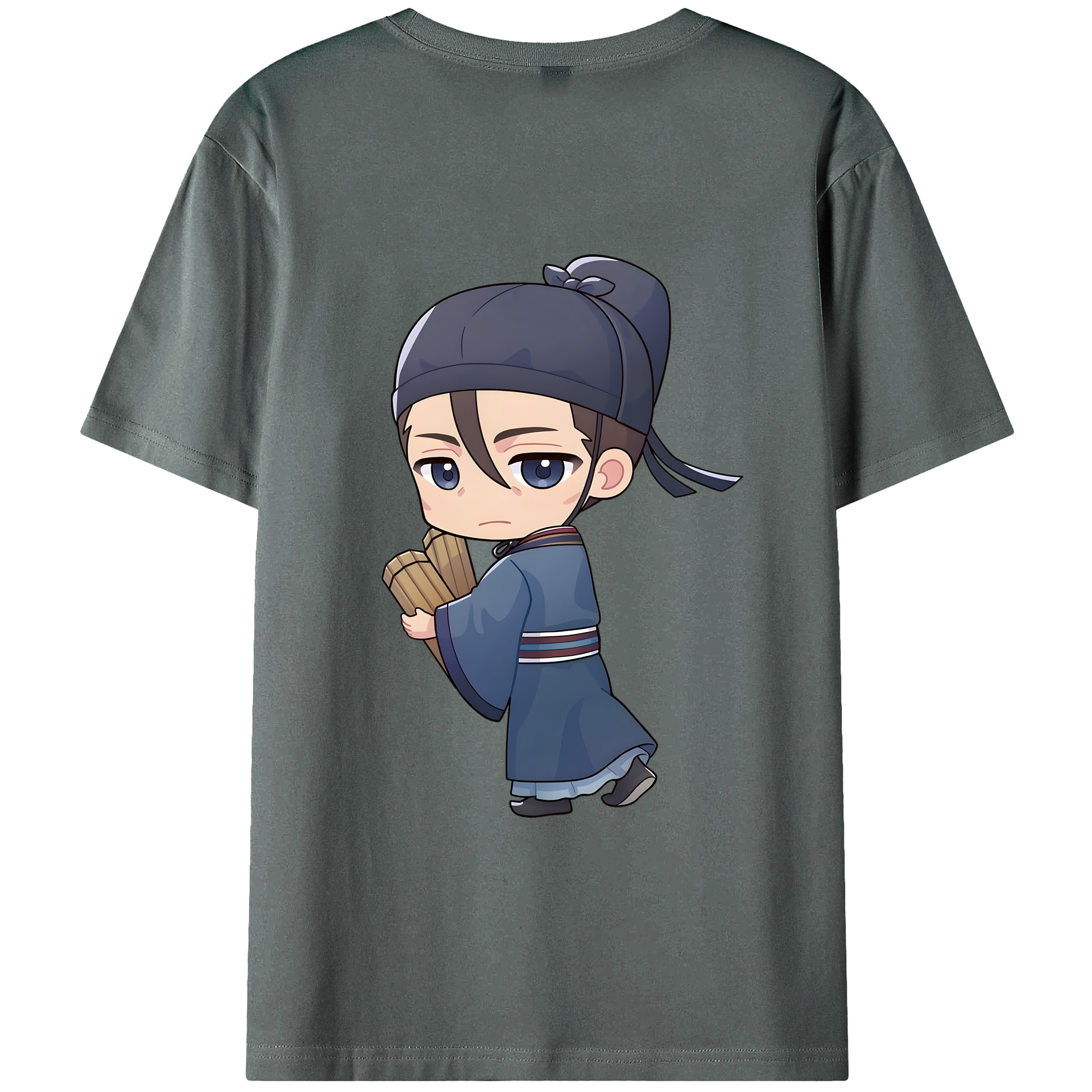 （画像用） 薬屋のひとりごと The Apothecary Diaries 綿100％ メンズ半袖Tシャツ（バックプリント） 通気性